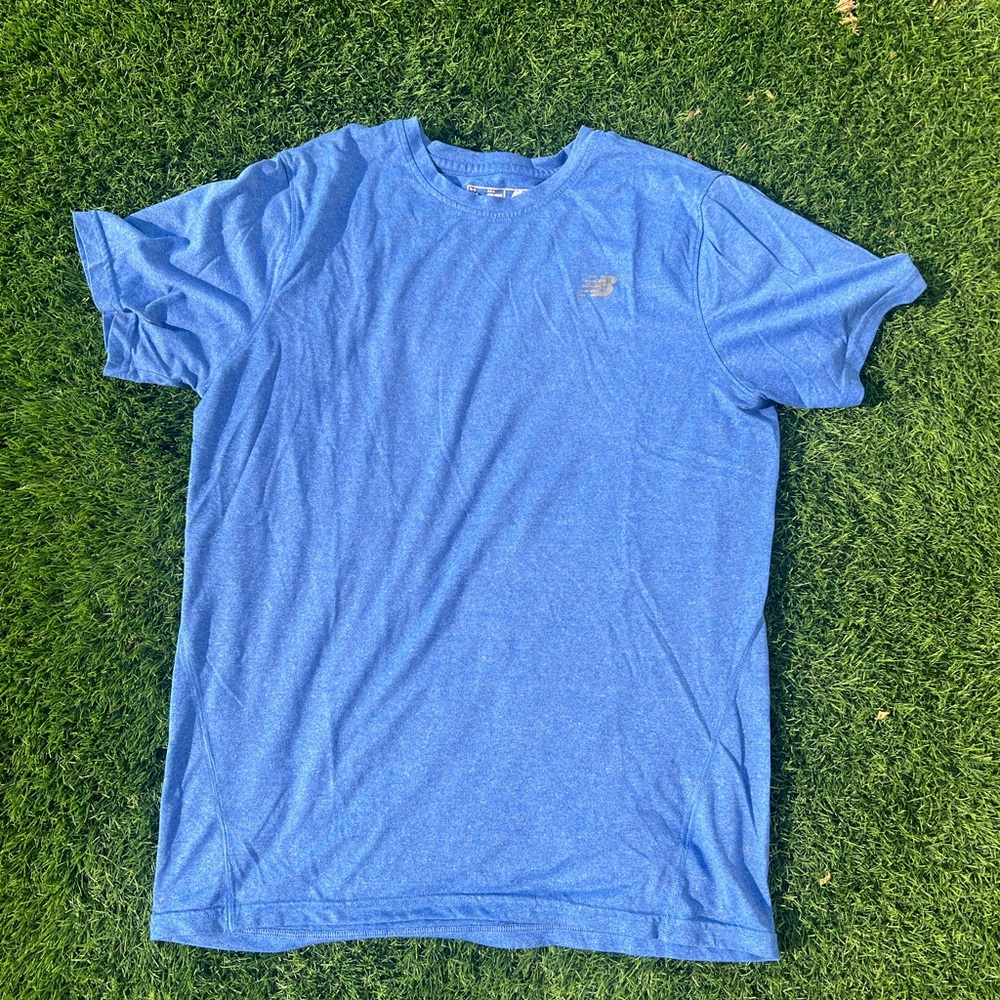 New Balance Men's Sky Blue Tee
